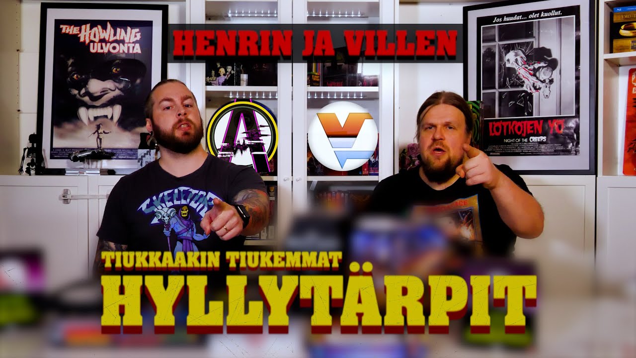 Henrin ja Villen tiukkaakin tiukemmat hyllyt&auml;rpit!