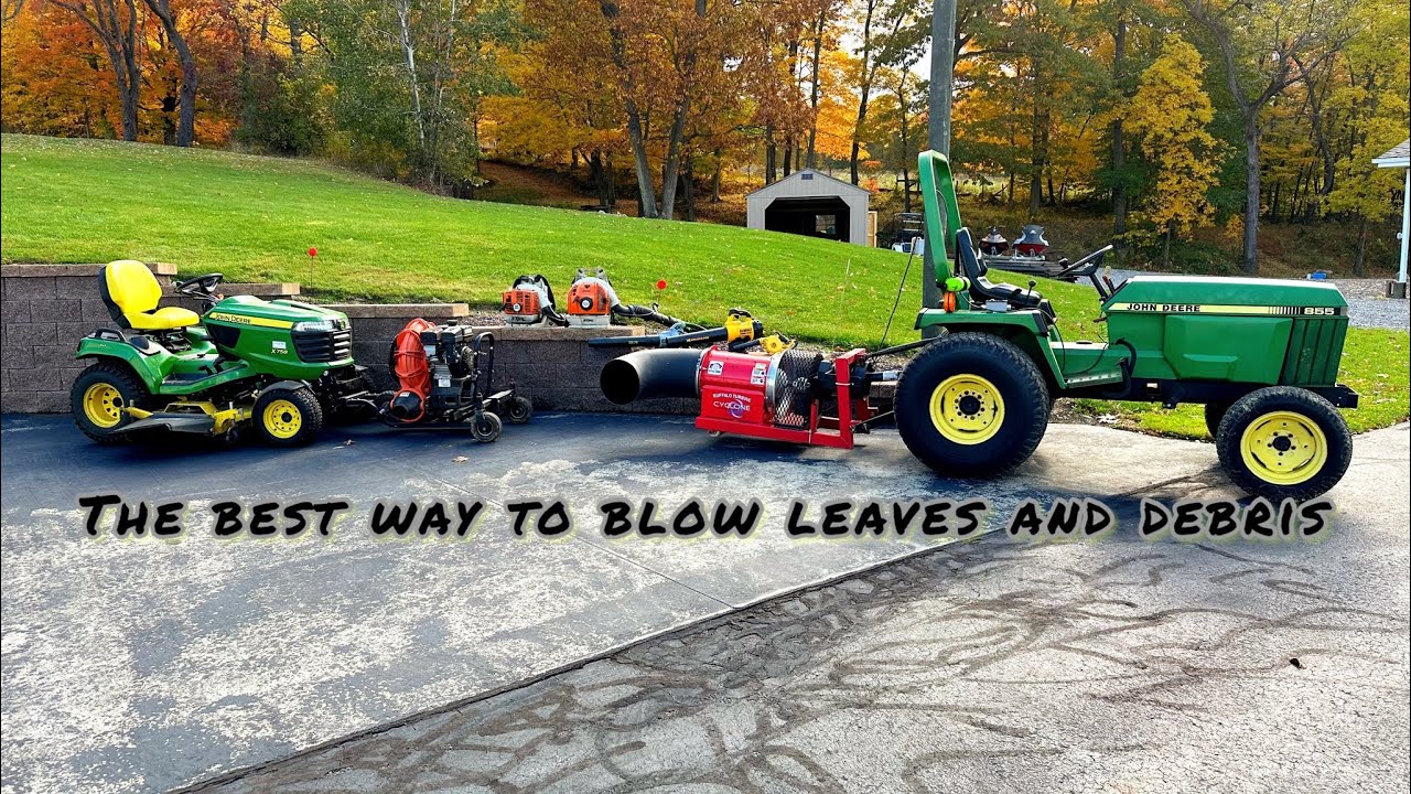 THERE HAS TO BE A BETTER WAY! Monster leaf blower. #BuffaloTurbine #STIHL #Dewalt #BillyGoatBlowers