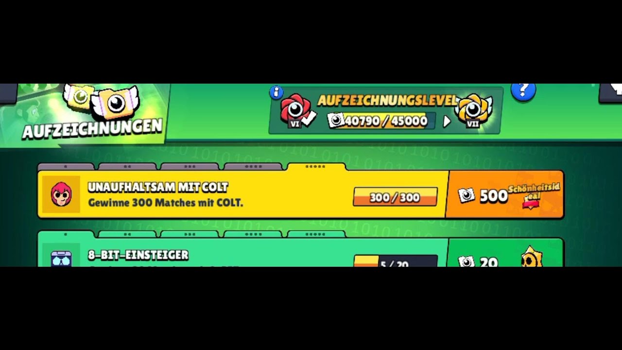 Colt Rekord+meine Stimme!