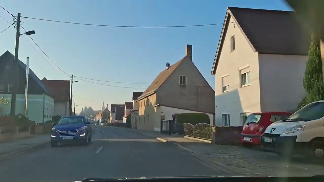 Rückfahrt von Torgau nach Hause mit einer anderen Umleitung #Auto #Umleitung