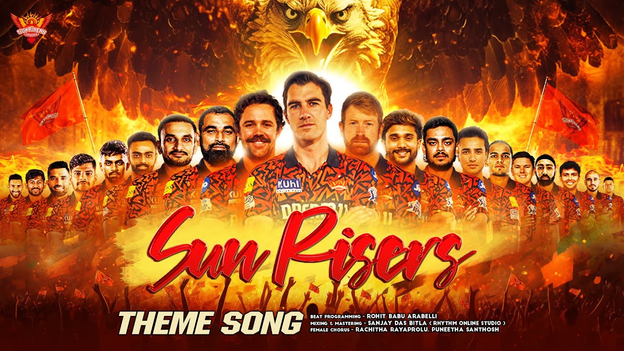 SunRisers Hyderabad Theme Song 2025 | Venu Podishetty | SunRisers Anthem | #SRH #OrangeArmy #IPL