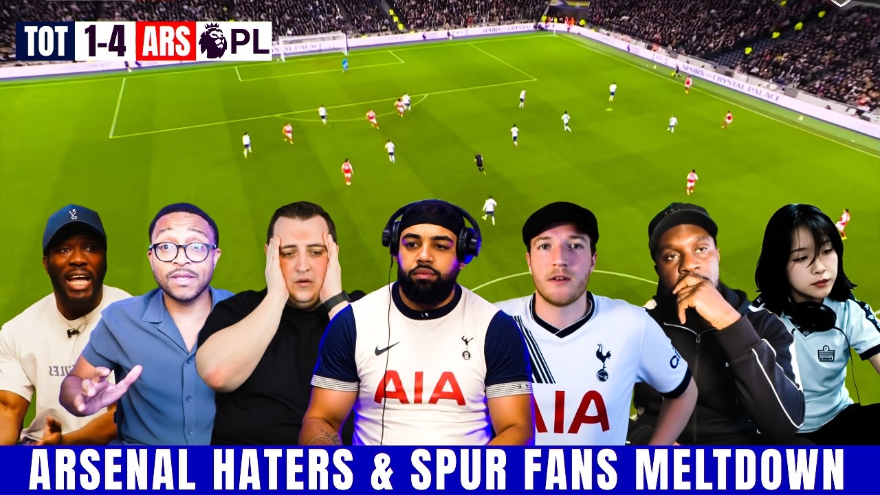 Tottenham 1-4 Arsenal | Arsenal Haters & Spur Fans in MELTDOWN😭