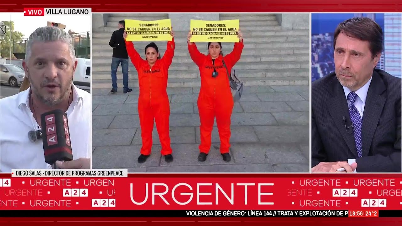 📢 EL CRUCE ENTRE FEINMANN Y EL DIRECTOR DE PROGRAMAS DE GREENPEACE
