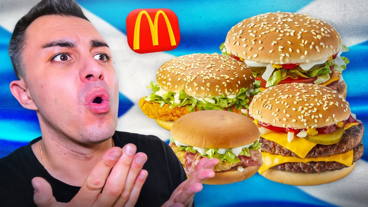 JE TESTE LE MCDO EN &Eacute;COSSE ! (m&eacute;ga d&eacute;gustation)