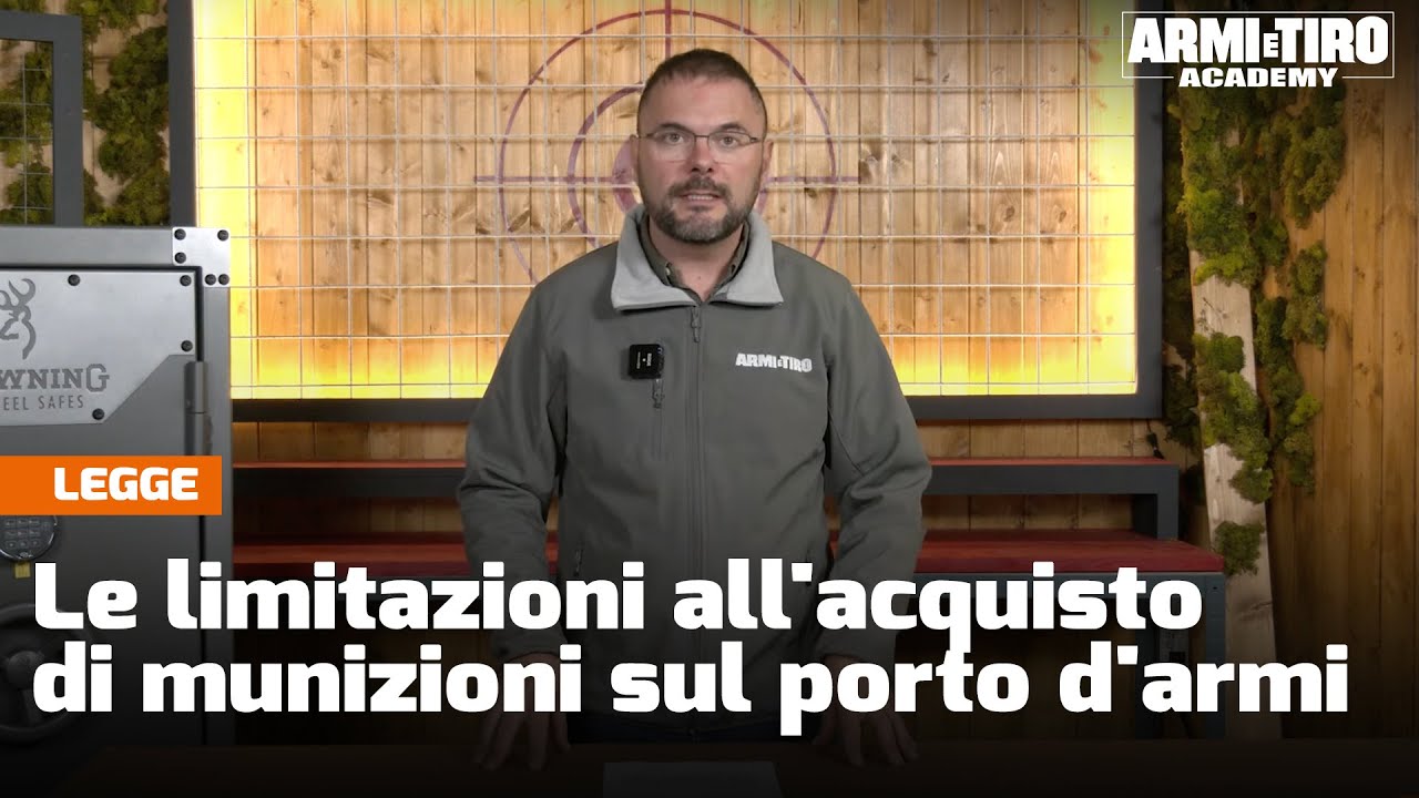 Le limitazioni all'acquisto di munizioni sul porto d'armi - Armi e Tiro Academy