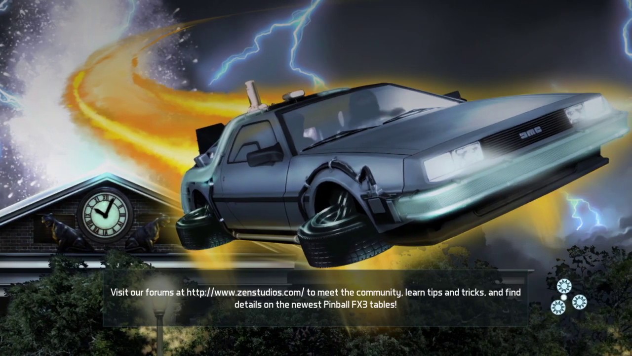 Pinball FX3: Universal Classics Back to the Future Pinball Gameplay - Zen Studios PS4