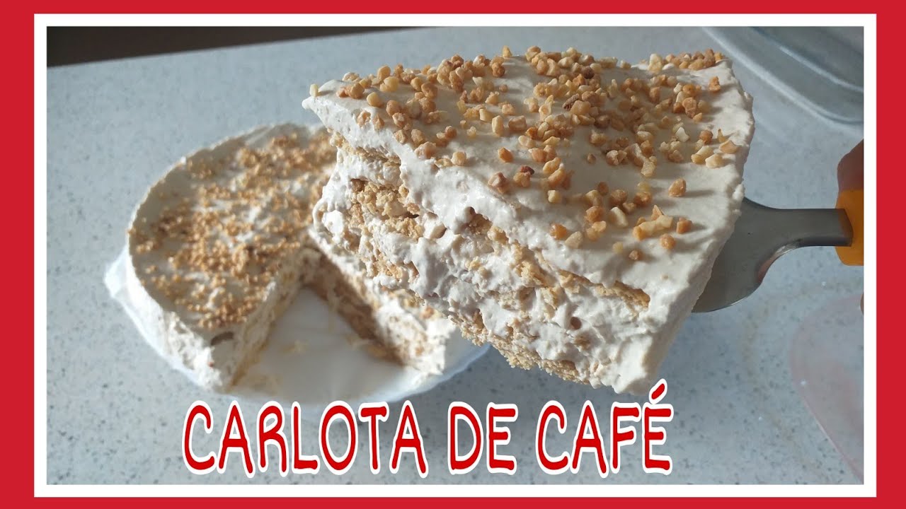 🍰 Carlota de café 🍰 / Deliciosa tarta de café / Miss Cositas Canal
