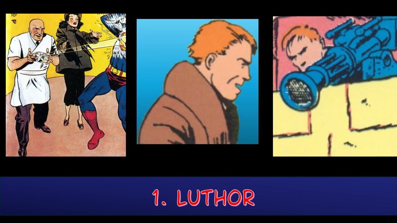 Top 20 Superman Villains (Golden Age)