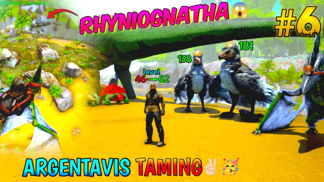 TAMING HIGH LEVEL ARGENTAVIS🦅 | SPEED LEVEL UP | EXPLORE NODES📜 | TAMIL #6