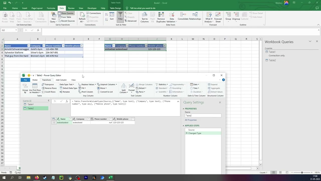 22 - Adding a row to a table in Power Query