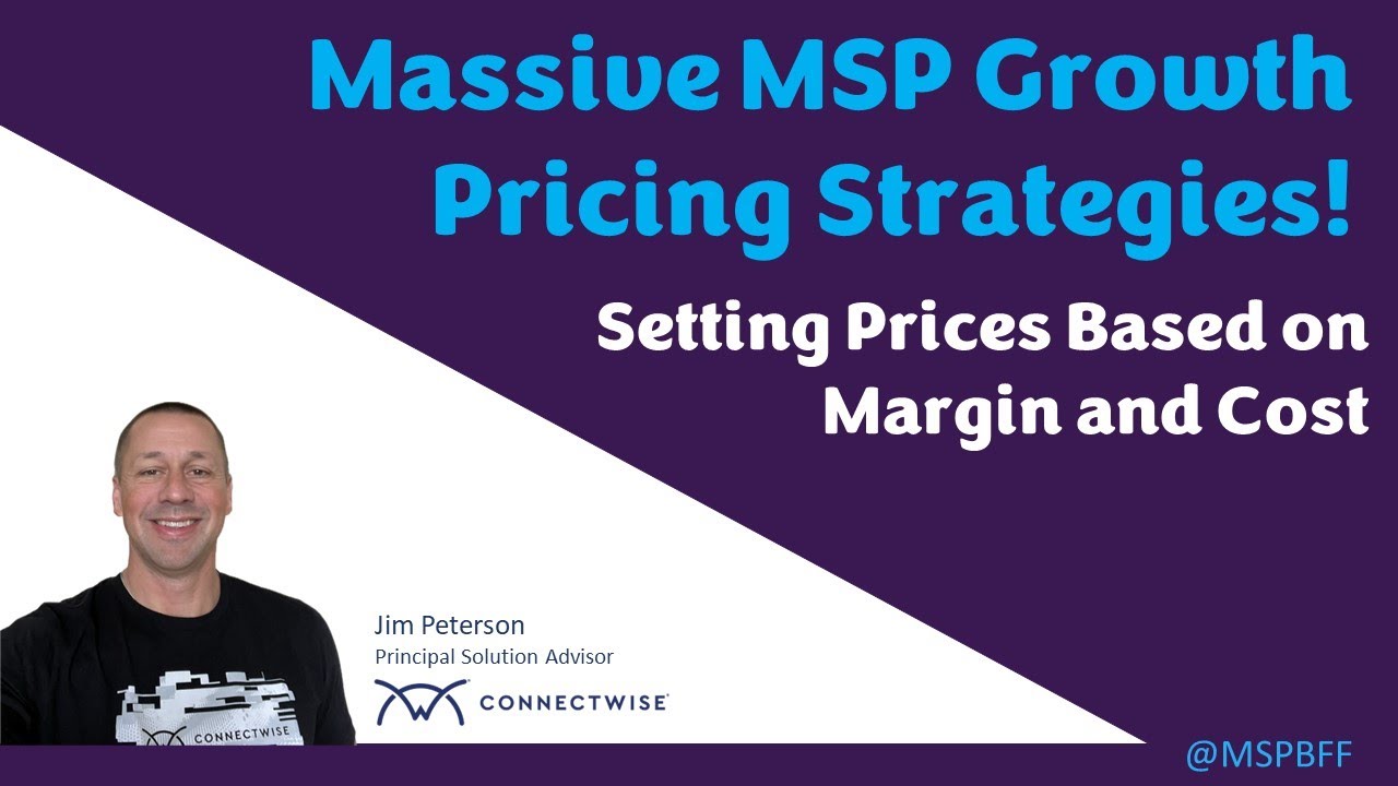 Setting Managed Service (MSP) Pricing with Metrics!!!