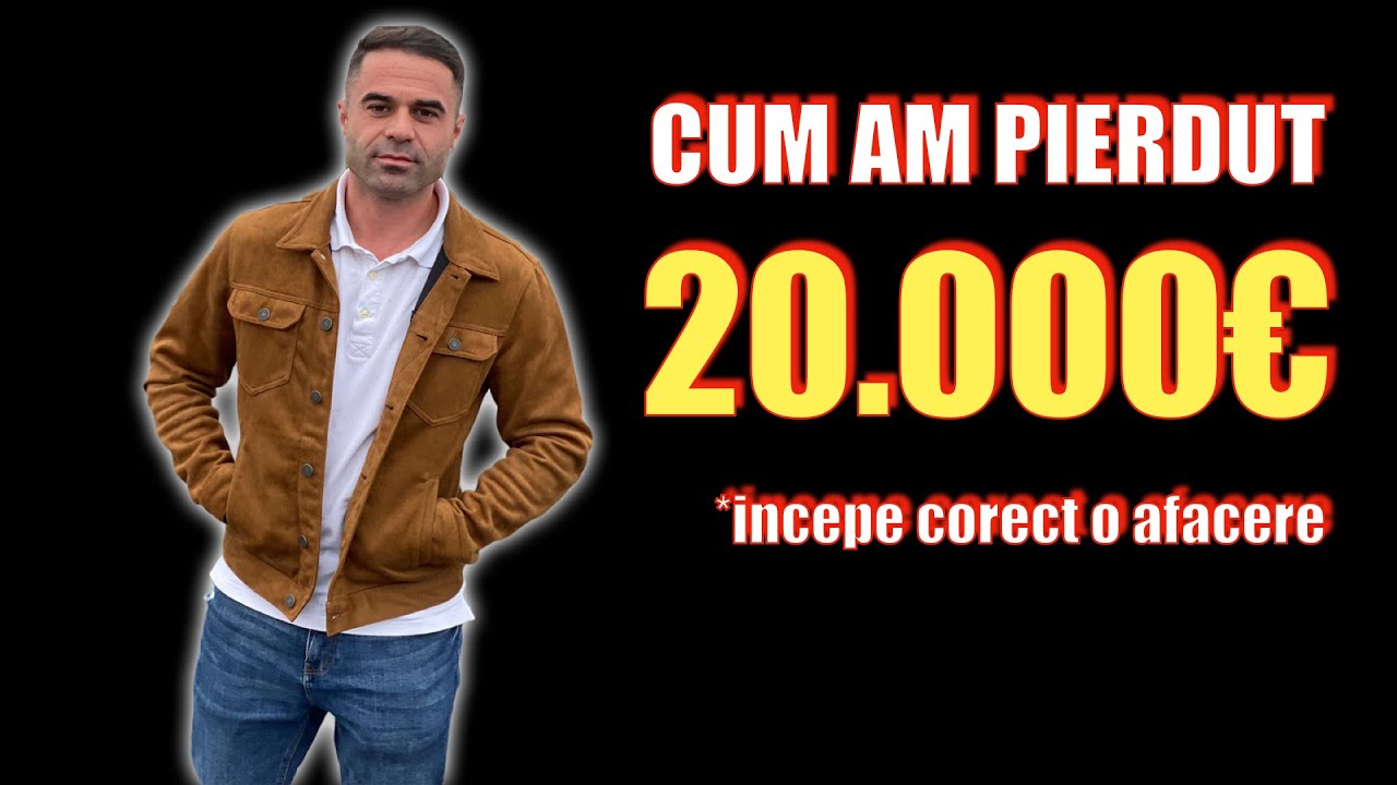 CUM SA INCEPI CORECT O AFACERE, FARA RISCURI MARI! - CRISTIAN CHIFOI