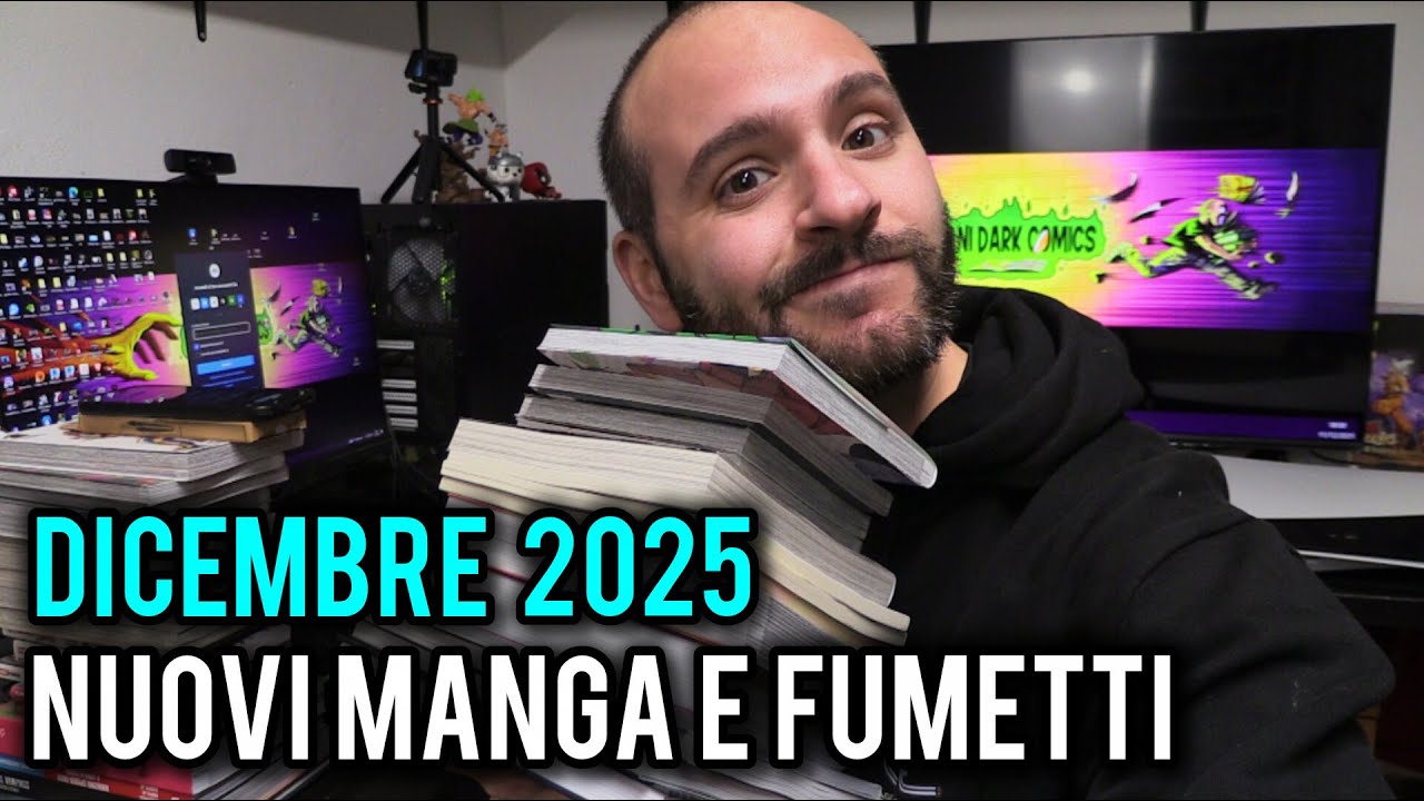NUOVI MANGA E FUMETTI DICEMBRE 2025 EDICOLA +FUMETTERIA