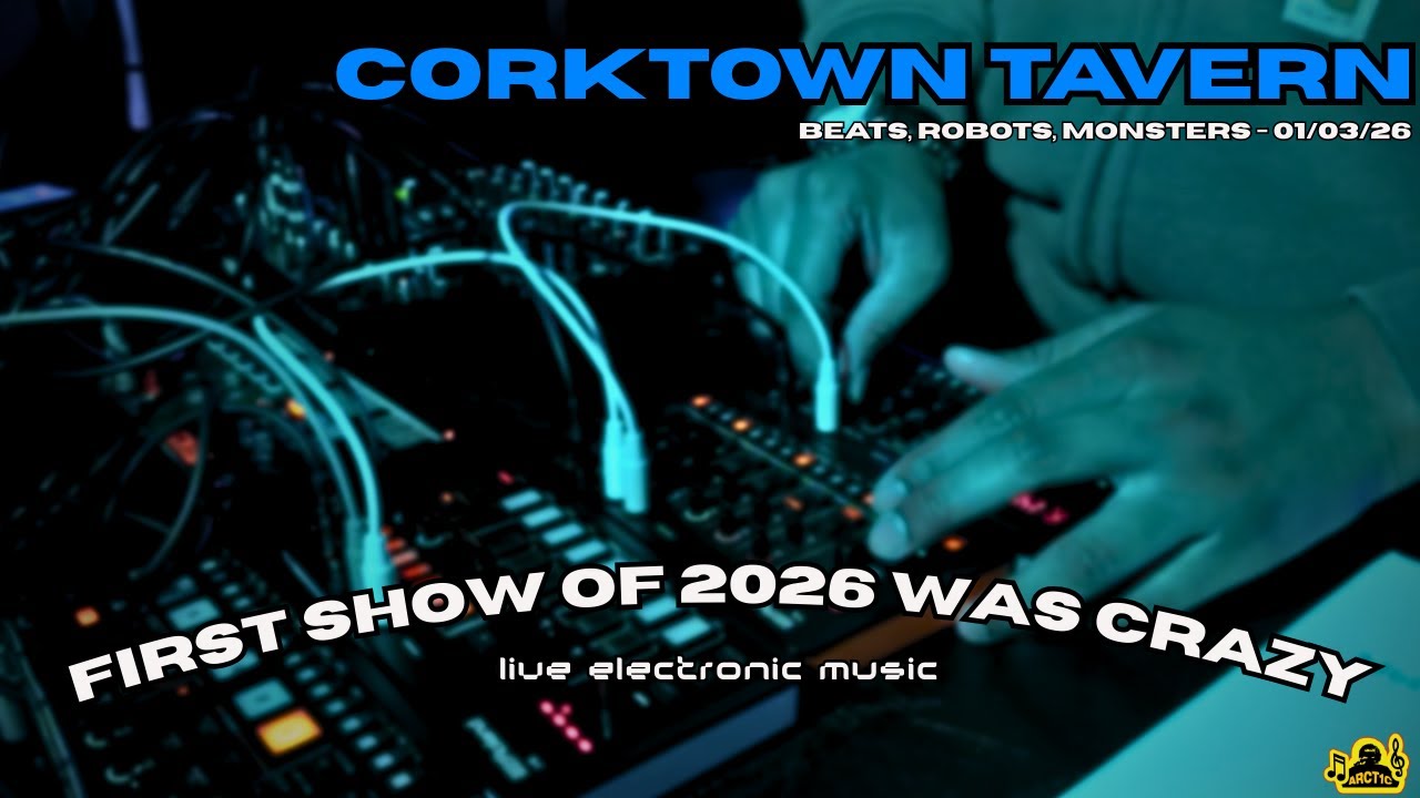 Starting Off 2026 On a Good Note - Arct1c at Corktown Tavern [Live Electronic Music Performance]