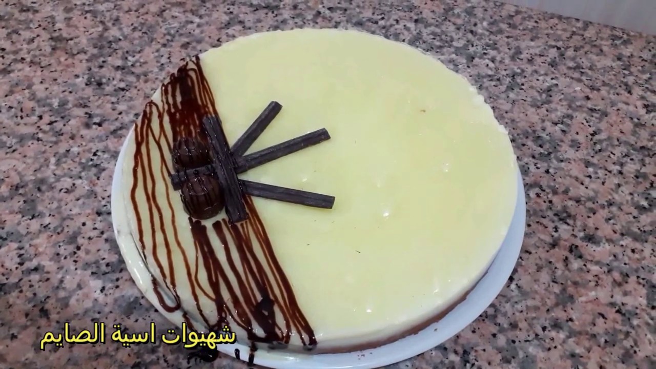 كيكة راقية بالكريم باتيسيار  kika b créme pâtissiere