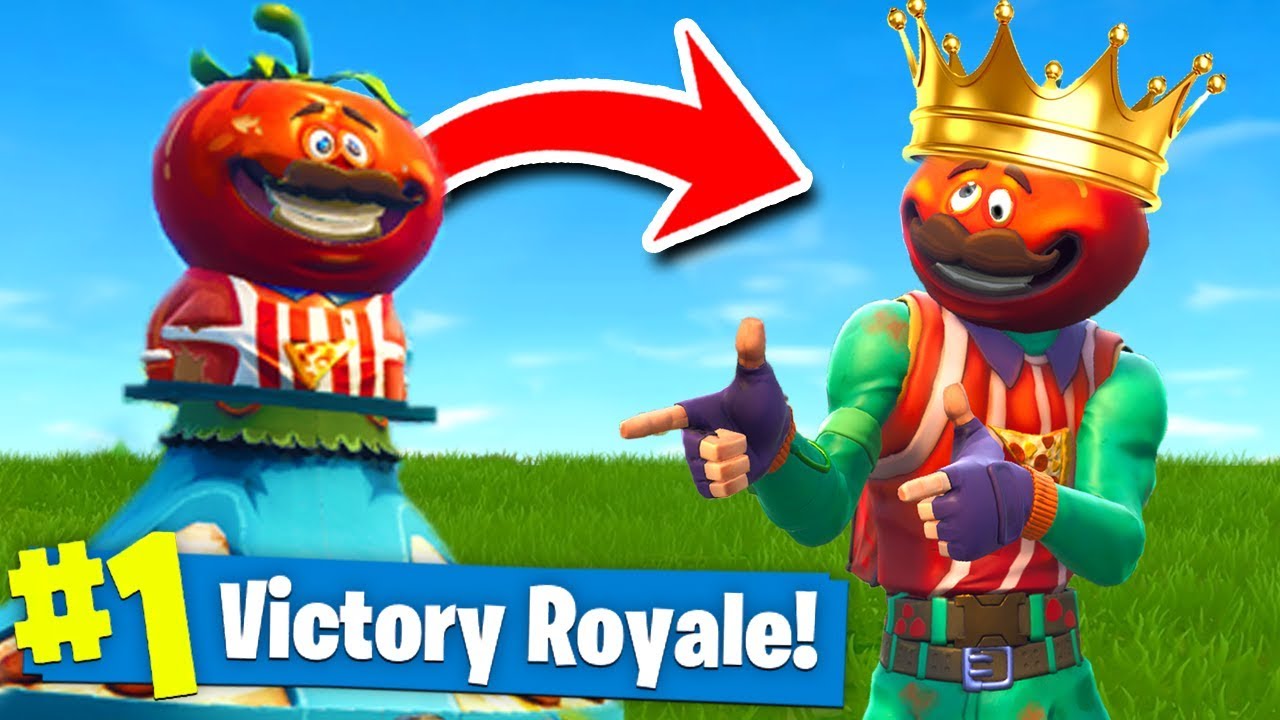 THE *KING* Of TOMATO TOWN CHALLENGE In Fortnite Battle Royale!