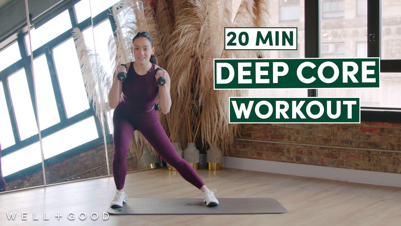 20 Minute Pre & Postnatal Friendly Deep Core Workout | Good Moves | Well+Good