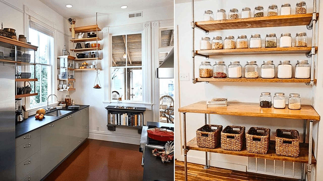 10 Clever Shelving Ideas to Spruce Up Your Kitchen's Vibe