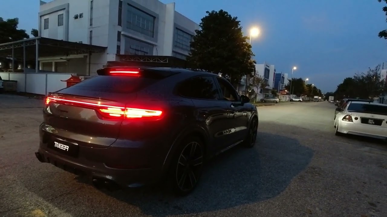 Tneer Exhaust Porsche Cayenne Coupe 3.0T
