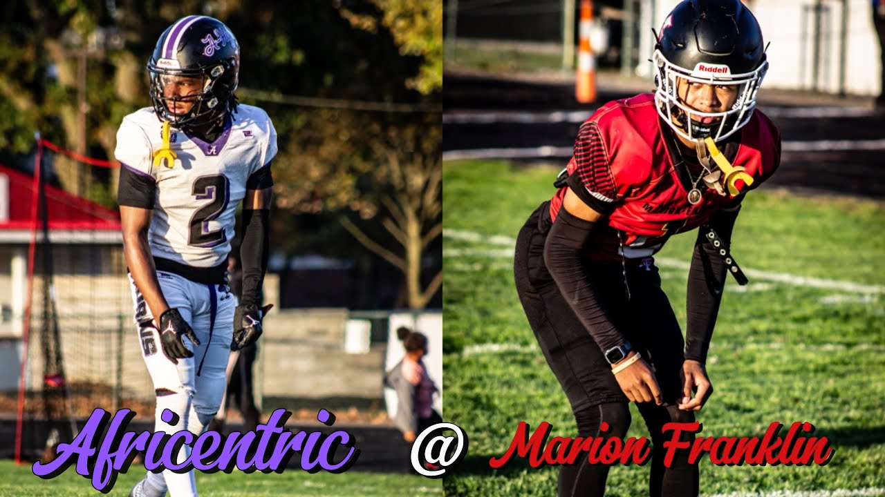 Africentric vs Marion Franklin Week 7 Full Game Experience