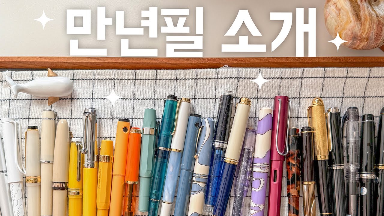 🖋️ 만년필 입문부터 정착까지, 27자루 솔직 리뷰 & 추천🤍 | 종결가능할까?