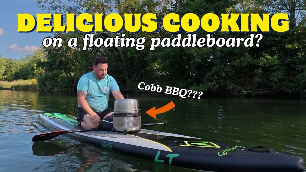Unbelievable Cooking on a Floating Paddleboard!