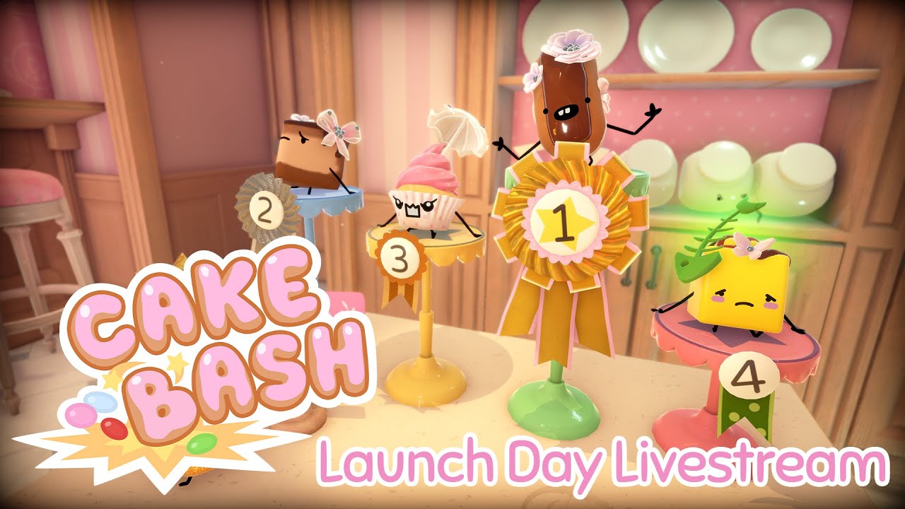 Cake Bash is OUT NOW! Live Stream Celebration /w High Tea Frog - !join us in game & keys !giveaway