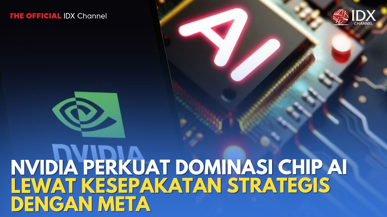 NVIDIA Perkuat Dominasi Chip AI Lewat Kesepakatan Strategis dengan Meta | TECH BIZZ