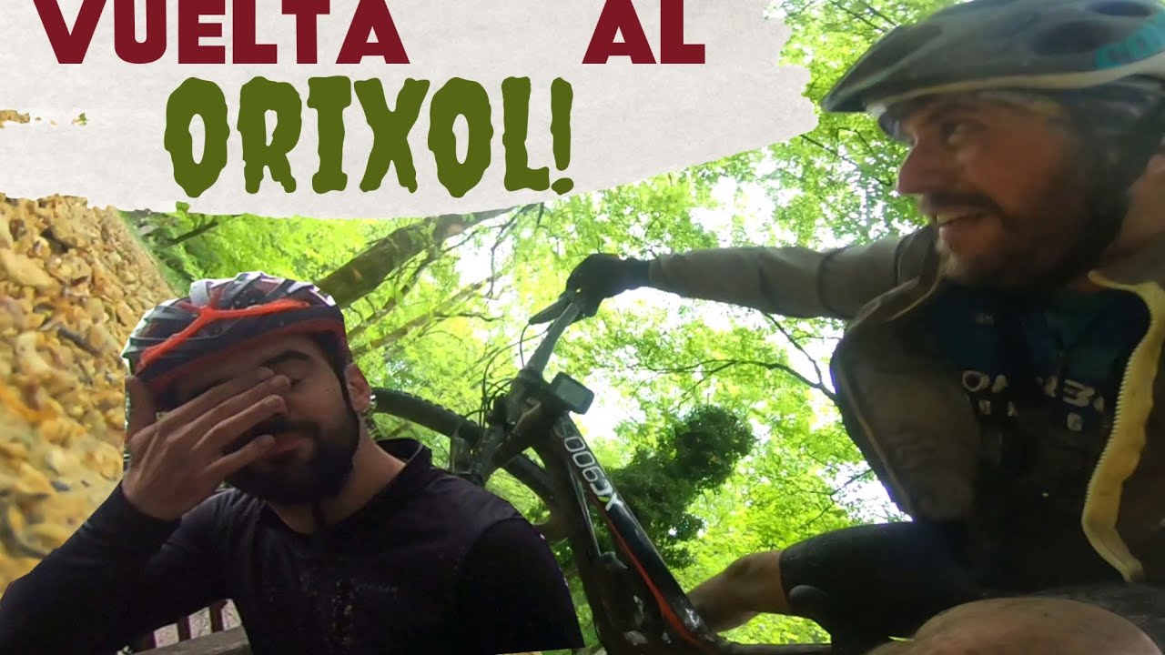 Vuelta al monte ORIXOL. PRIMERA CAIDA tonta con la ROCKRIDER!