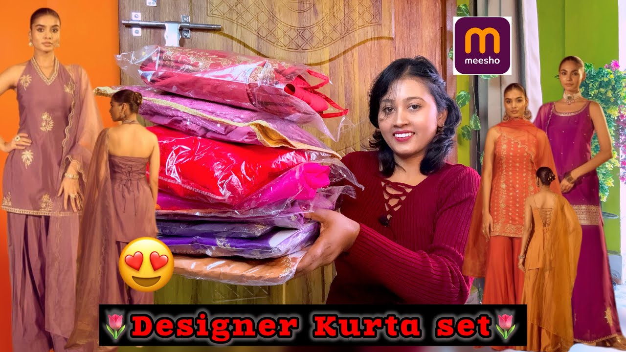Meesho Designer Kurta Set Haul 😍 || Viral Suit Set 