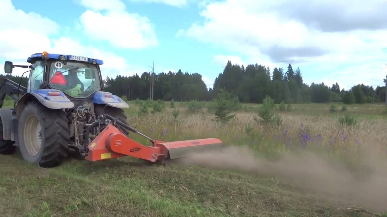 Van Wamel Perfect ZF-240 | Van Wamel kraavi kalda ja jäätmaa niiduk võsastunud rohumaal