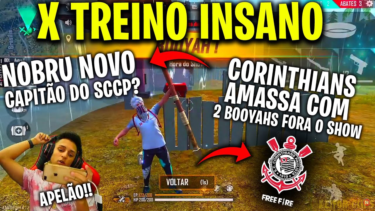 MISTERIOSO DO CORINTHIANS AMASSOU? CORINTHIANS AMASSA COM 2 BOOYAHS, NOBRU CAPIT&Atilde;O DO SCCP?