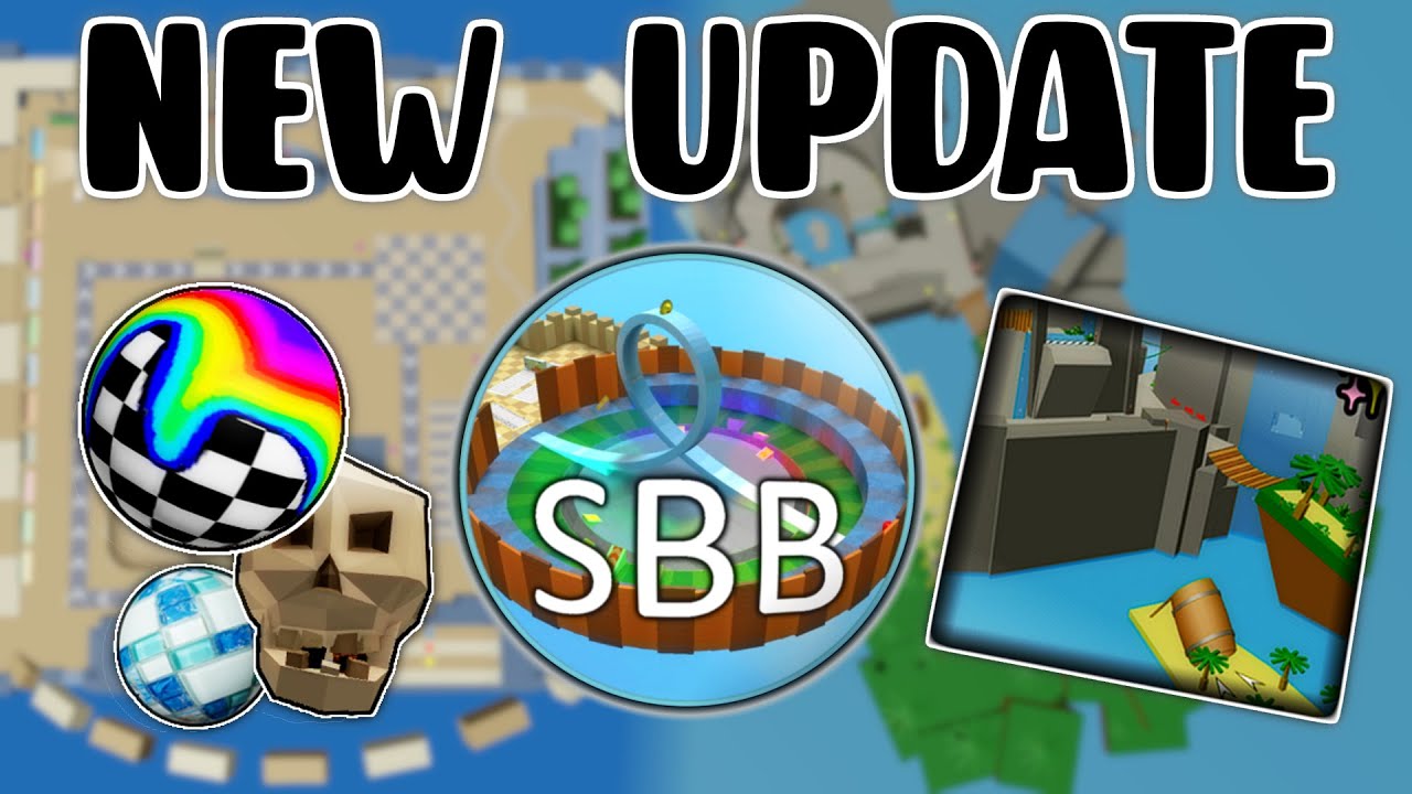NEW Super Blocky Ball Update - Springrock Steep Leaderboard Demo - ALL New Marble Locations!