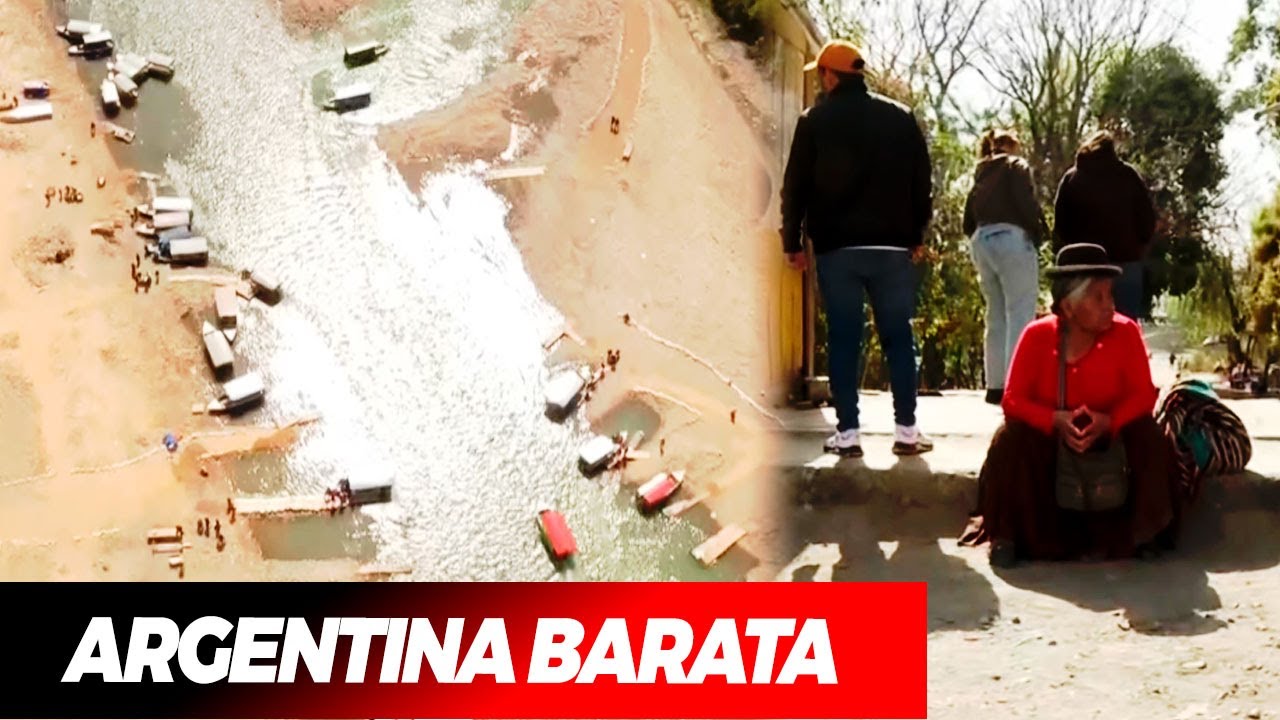 ¡DESDE BOLIVIA CRUZAN A ARGENTINA PARA COMPRAR BARATO!