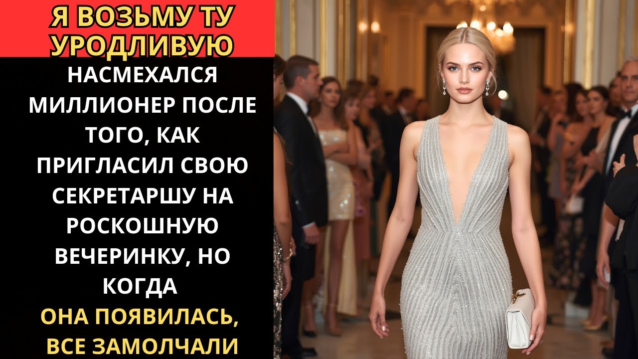 Я возьму ту уродливую — смеялся миллионер, пригласив секретаршу, но когда она вошла, все замолчали.!