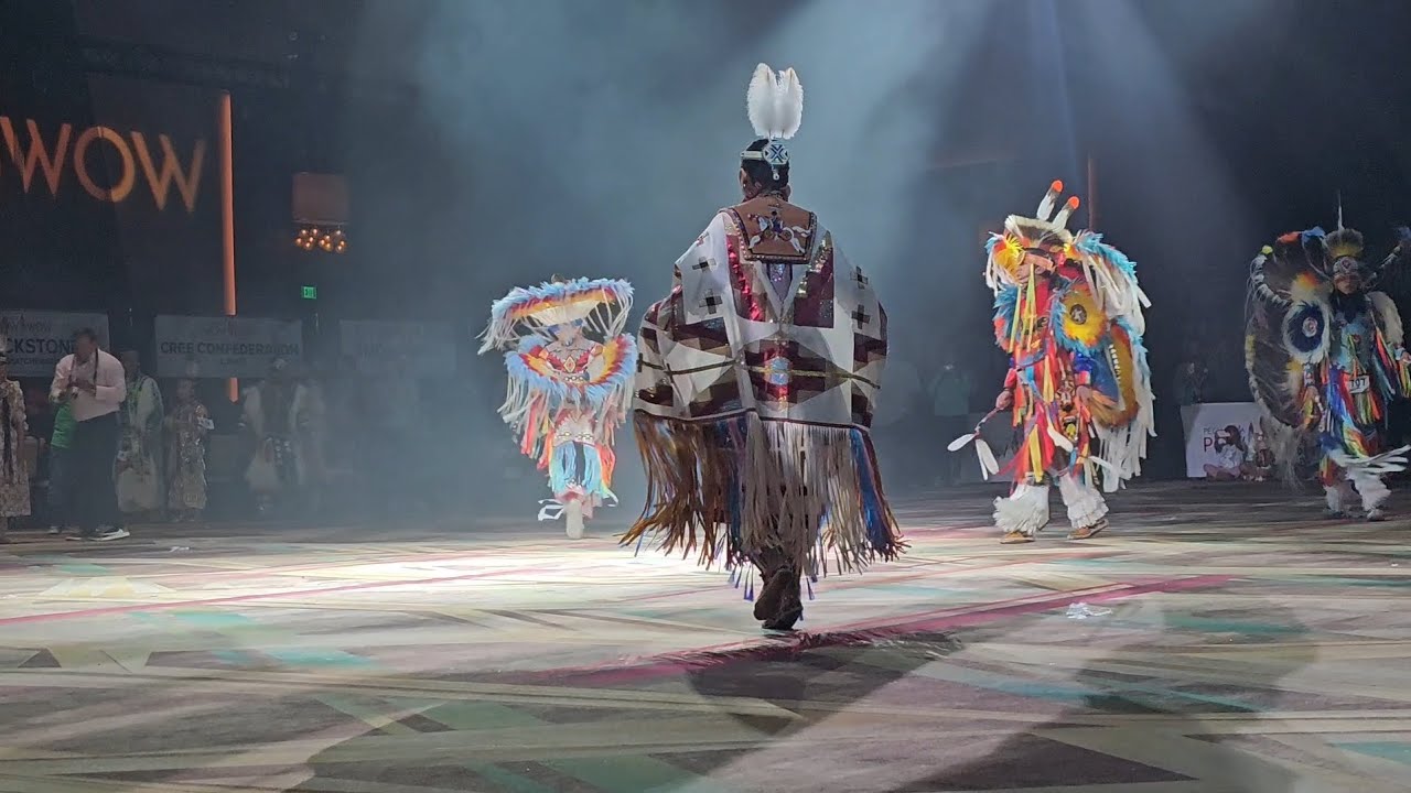 Teen Girls vs. Teen Boys Fancy Special @ Pechanga powwow 2024 | Viviana Toya-Aleman & Schrock family