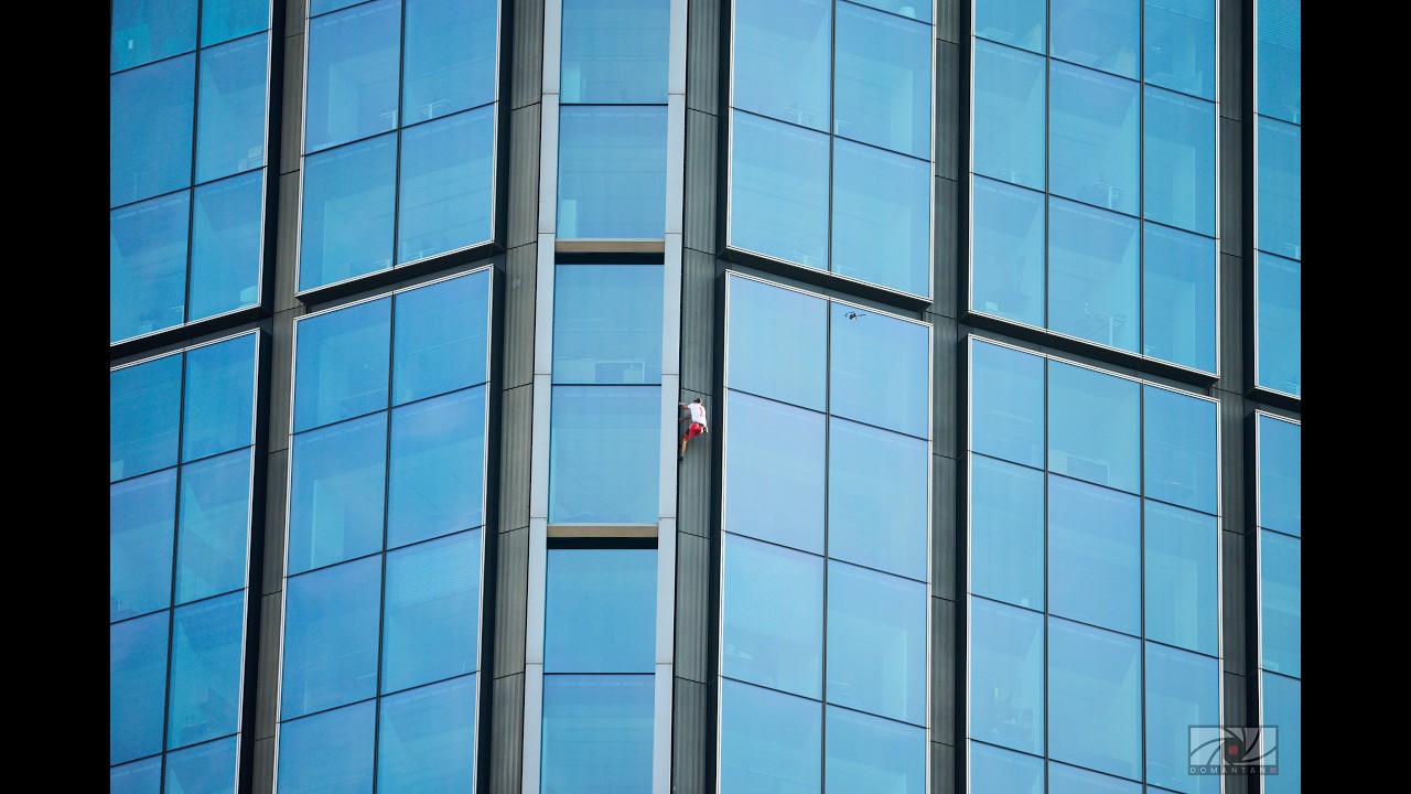 Raport po wspinaczce na Varso Tower w Warszawie