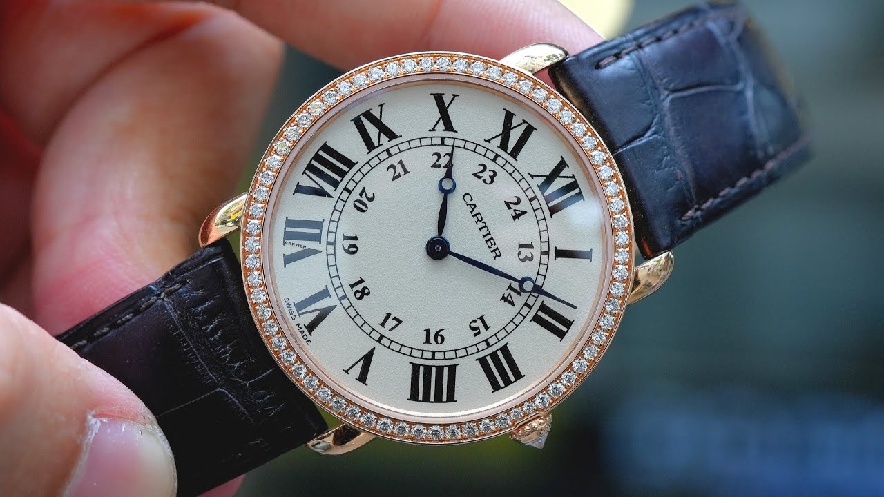 [Quá Đẹp] Cartier Ronde Louis Diamonds Bezel 36mm WR000651 | Hotline 0982298881
