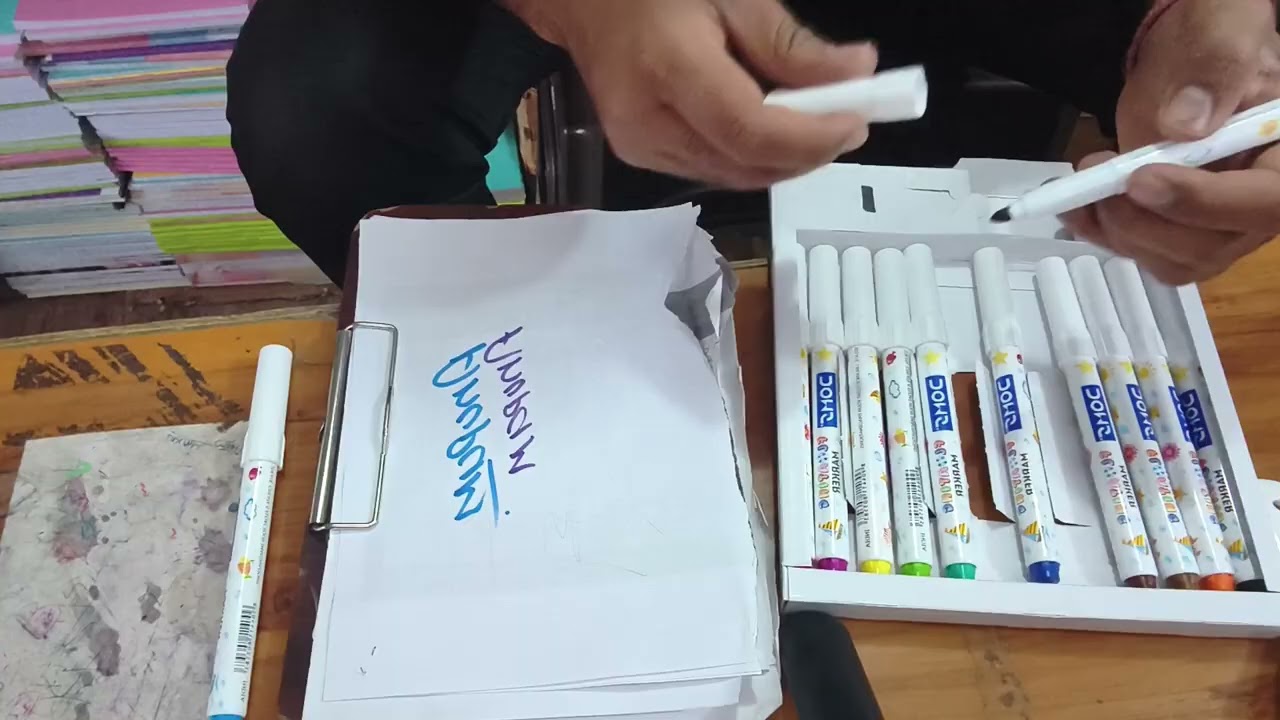 FLOW RATE IN MARKER#youtube #DOMS FLOATING MARKER DRAWING#youtube #PANI MARKER FLOORING#youtube 