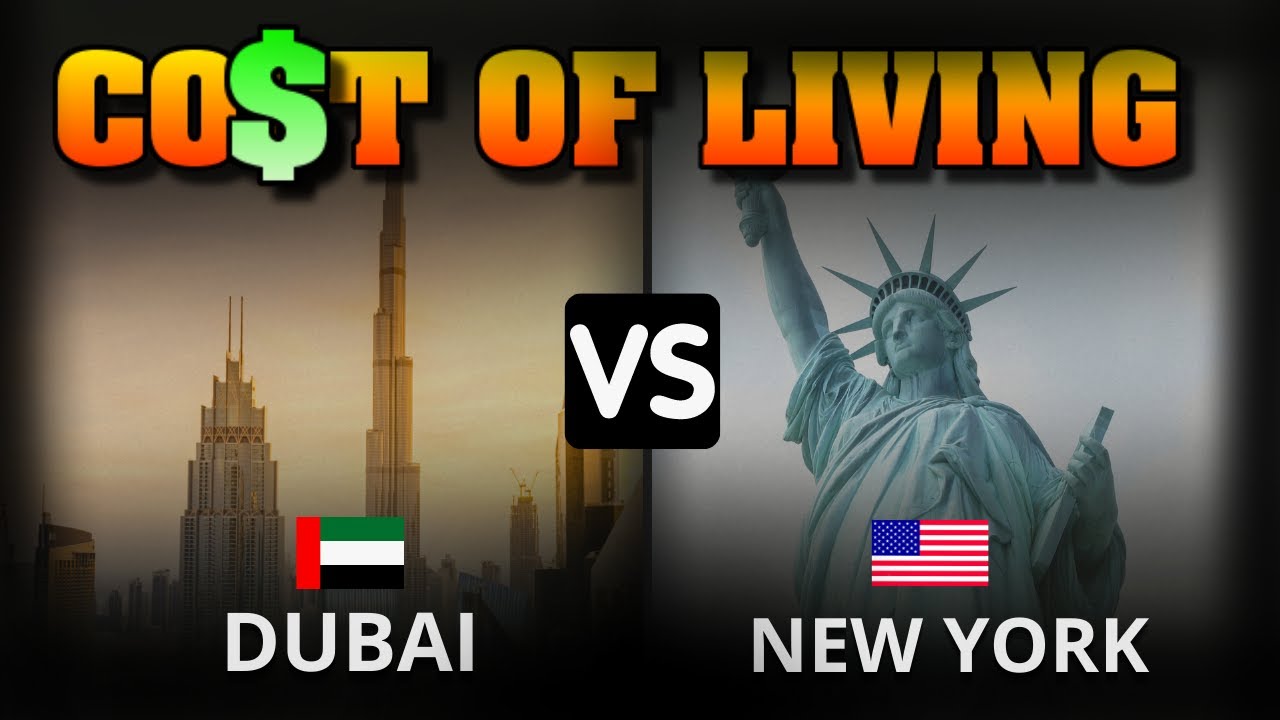 DUBAI(ARE) VS NEW YORK(USA) | COST OF LIVING COMPARISON 2022