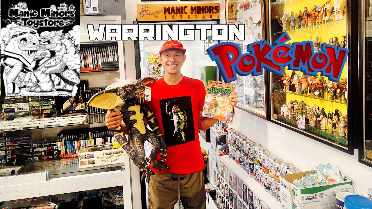 MANIC MINORS TOY STORE ( WARRINGTON) crazy what’s inside - POKEMON 