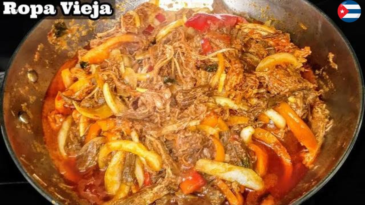 [Eng sub] Autentica Ropa Vieja | Carne Deshebrada De Res | Como Hacerla Facil Y Sin Complicacion!!!