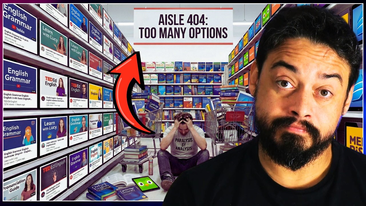 Too Much Choice Is HURTING Your English Learning