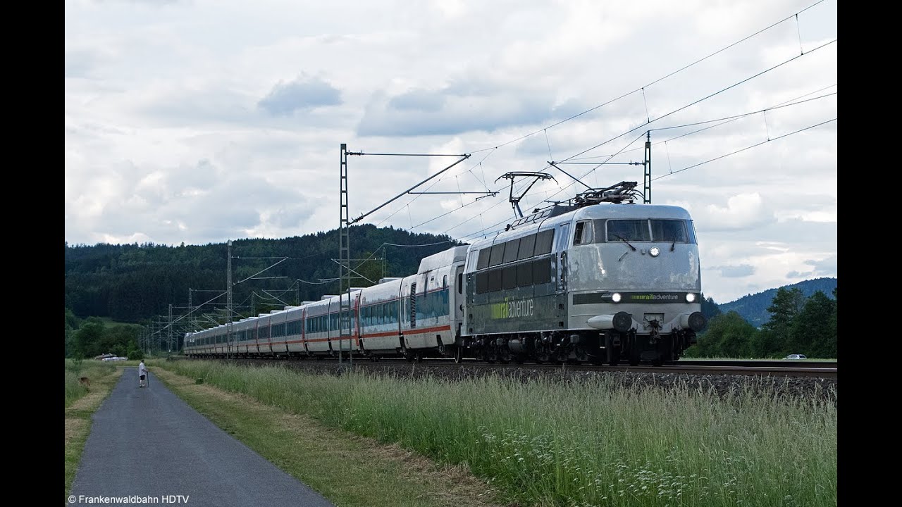 Railadventure 103 mit Talgo und viel Güterverkehr auf der Frankenwaldbahn