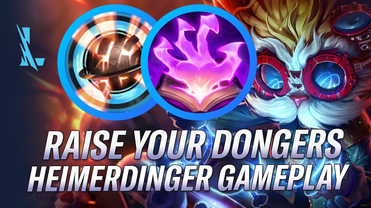RAISER YOUR DONGERS! HEIMERDINGER GAMEPLAY IN WILD RIFT! ARCANE HITS DIFFERENT?! | WildRift