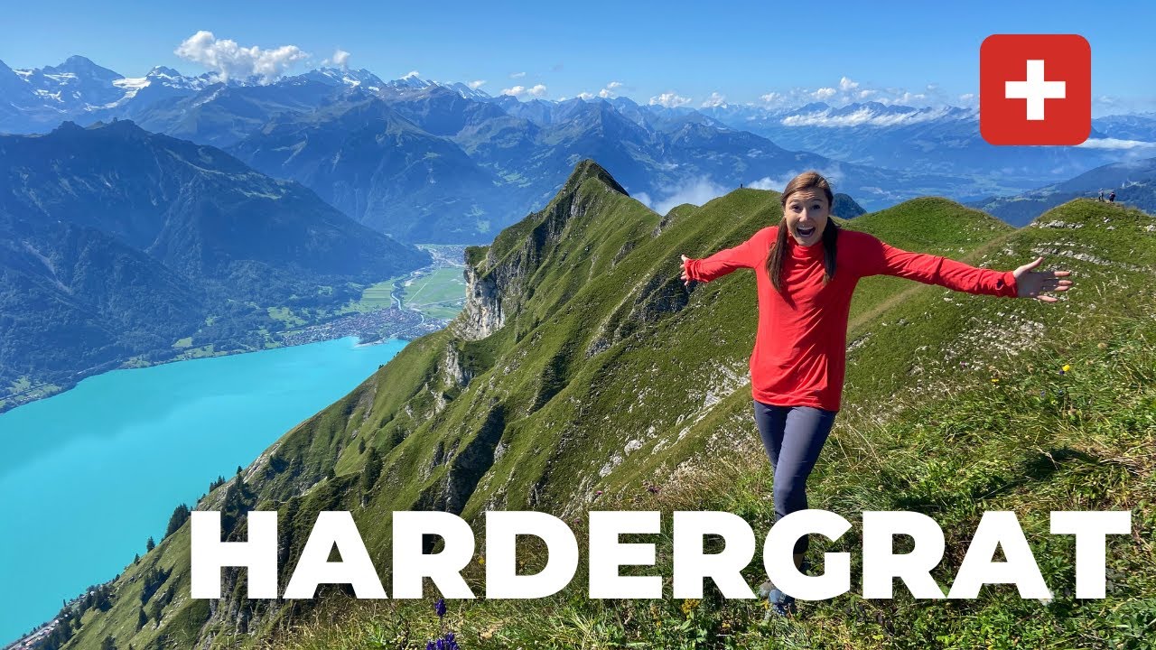 BEST HIKES IN SWITZERLAND: Hardergrat Ridge | Swiss Alps Hike near Interlaken and Lake Brienz