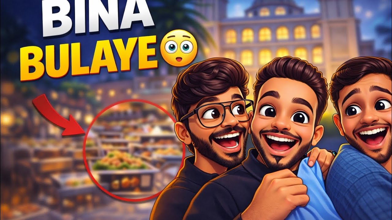 Bina Bulaye Royal Shaadi Me Ghus Gaye | Pakde Gaye Ya Bach Gaye? | 3 Dost | unexpected 😲 