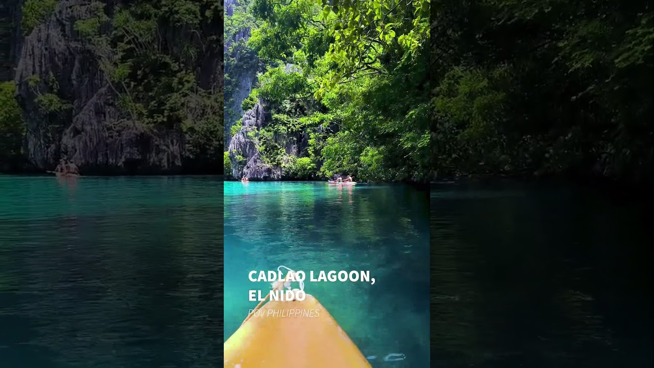 Cadlao Lagoon El Nido Palawan #fypシ #elnidopalawan #beach