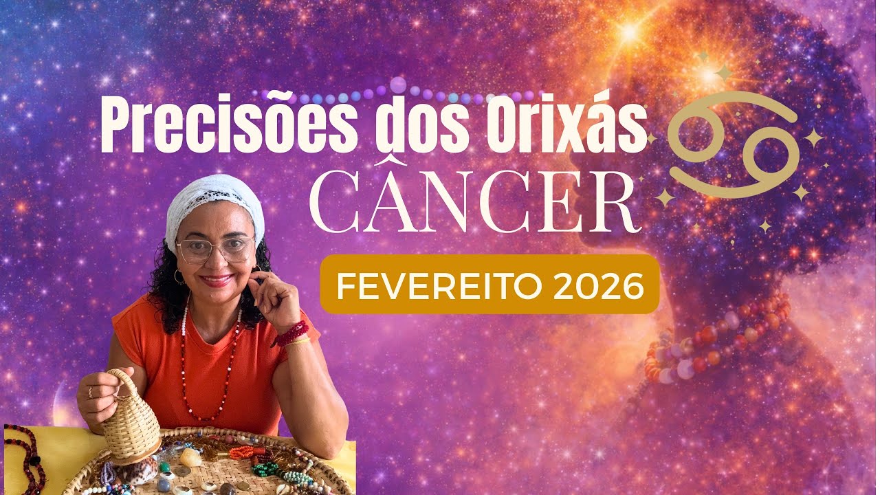 Previsões dos ORIXÁS ♋️CÂNCER Fevereiro 2026 OGUM Responde a seu chamado💥