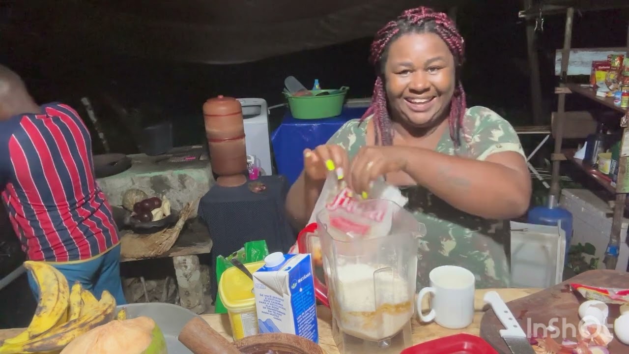 Café da noite simples